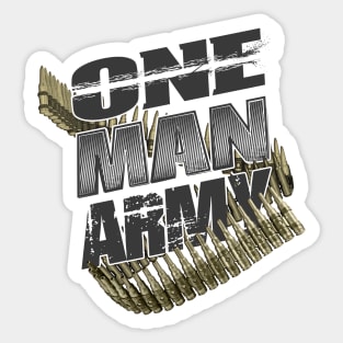 One Man Army, Special Forces Sticker